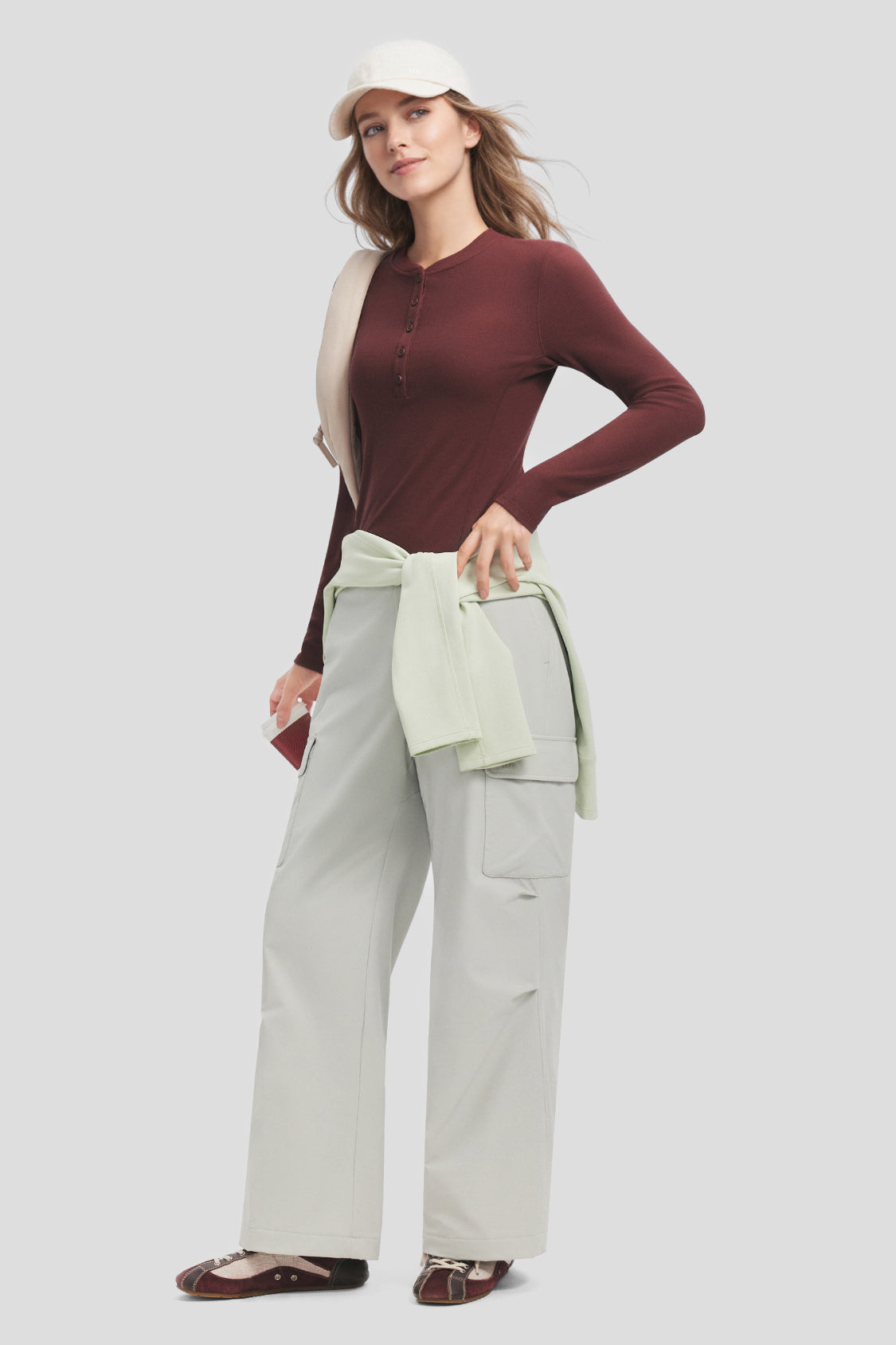 Women's Henley Base Layer Top SF015/SF027