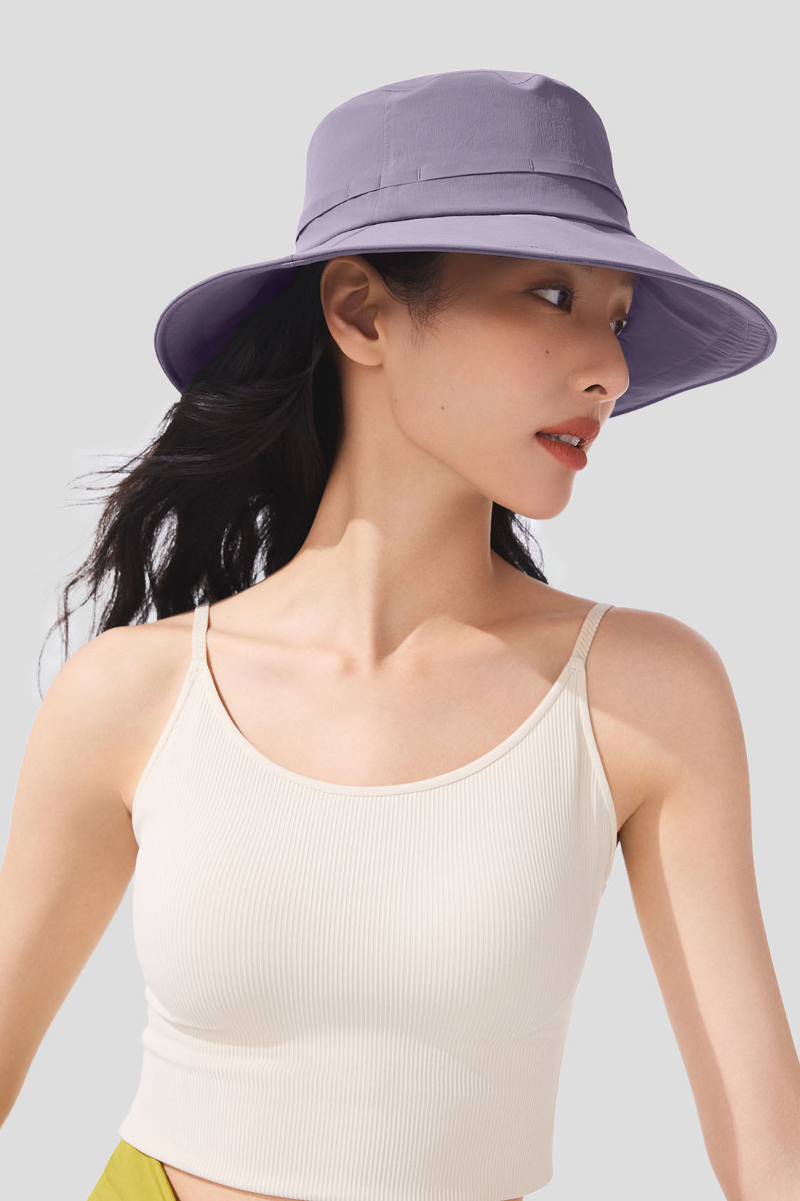 beneunder women's fisherman sun hats #color_taro