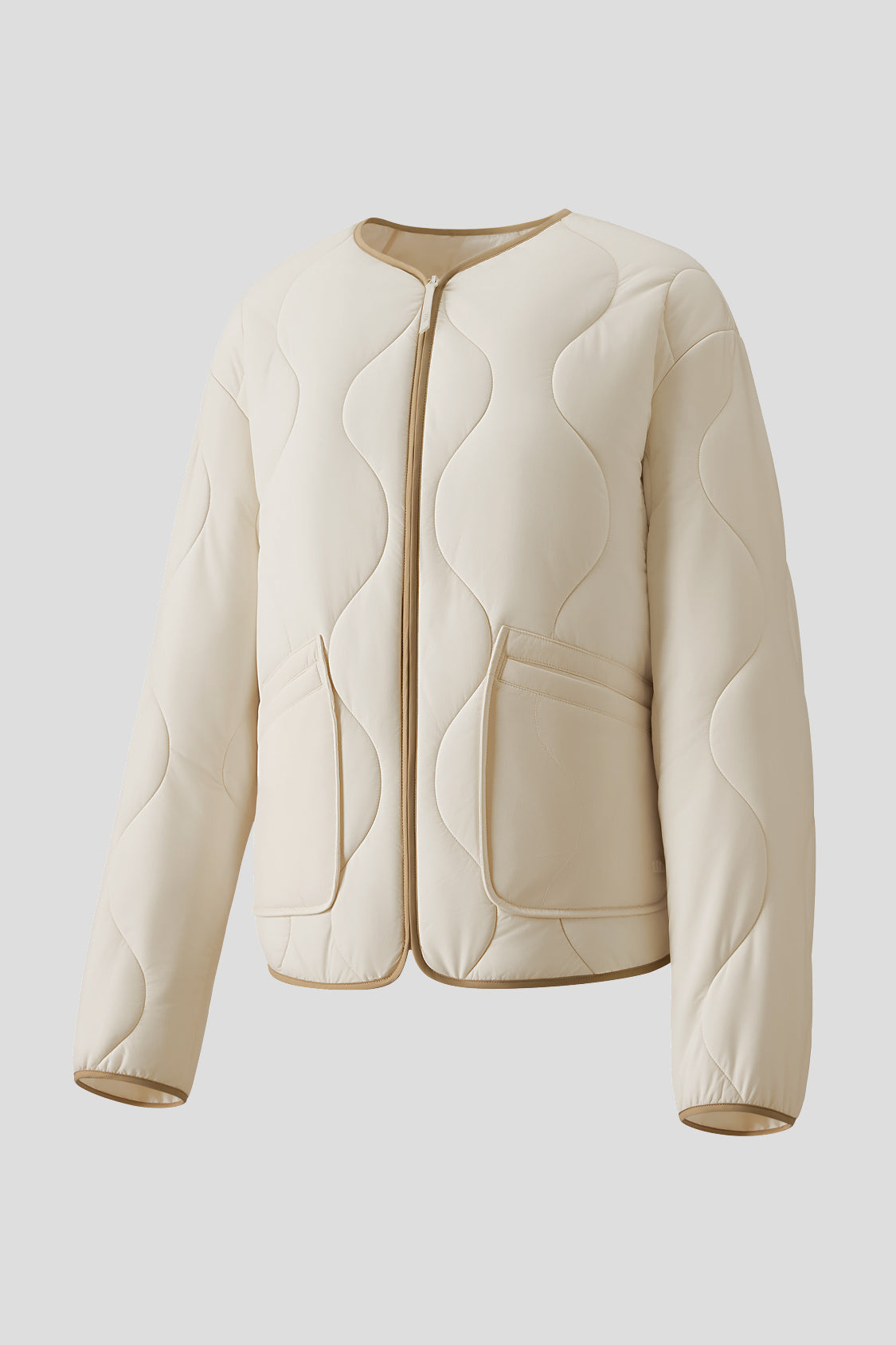 Women's Crew-Neck Insulated Jacket  (Mid Warmth) CL023