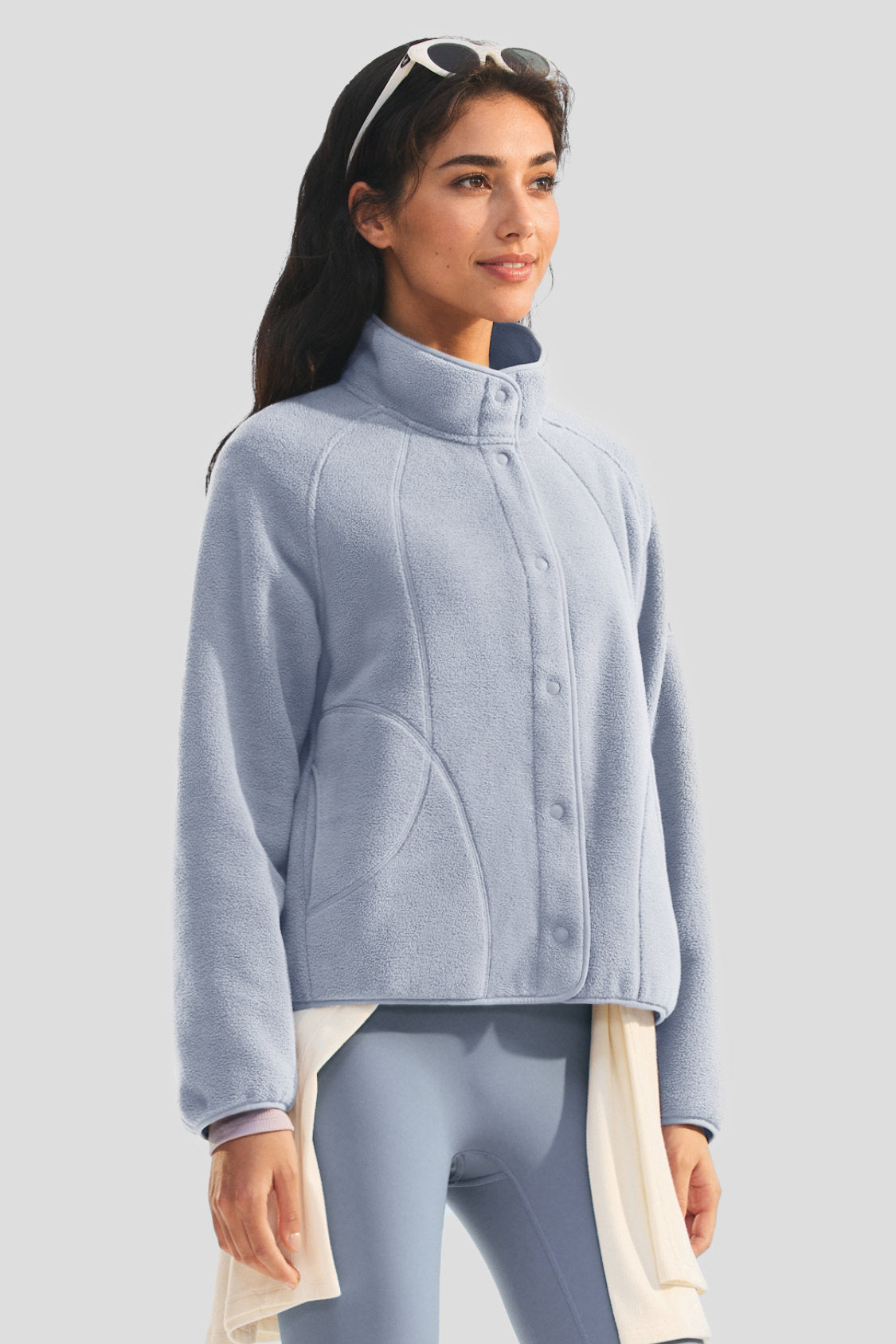CoreFit – Damen Leichtwarme Fleecejacke in regulärer Passform