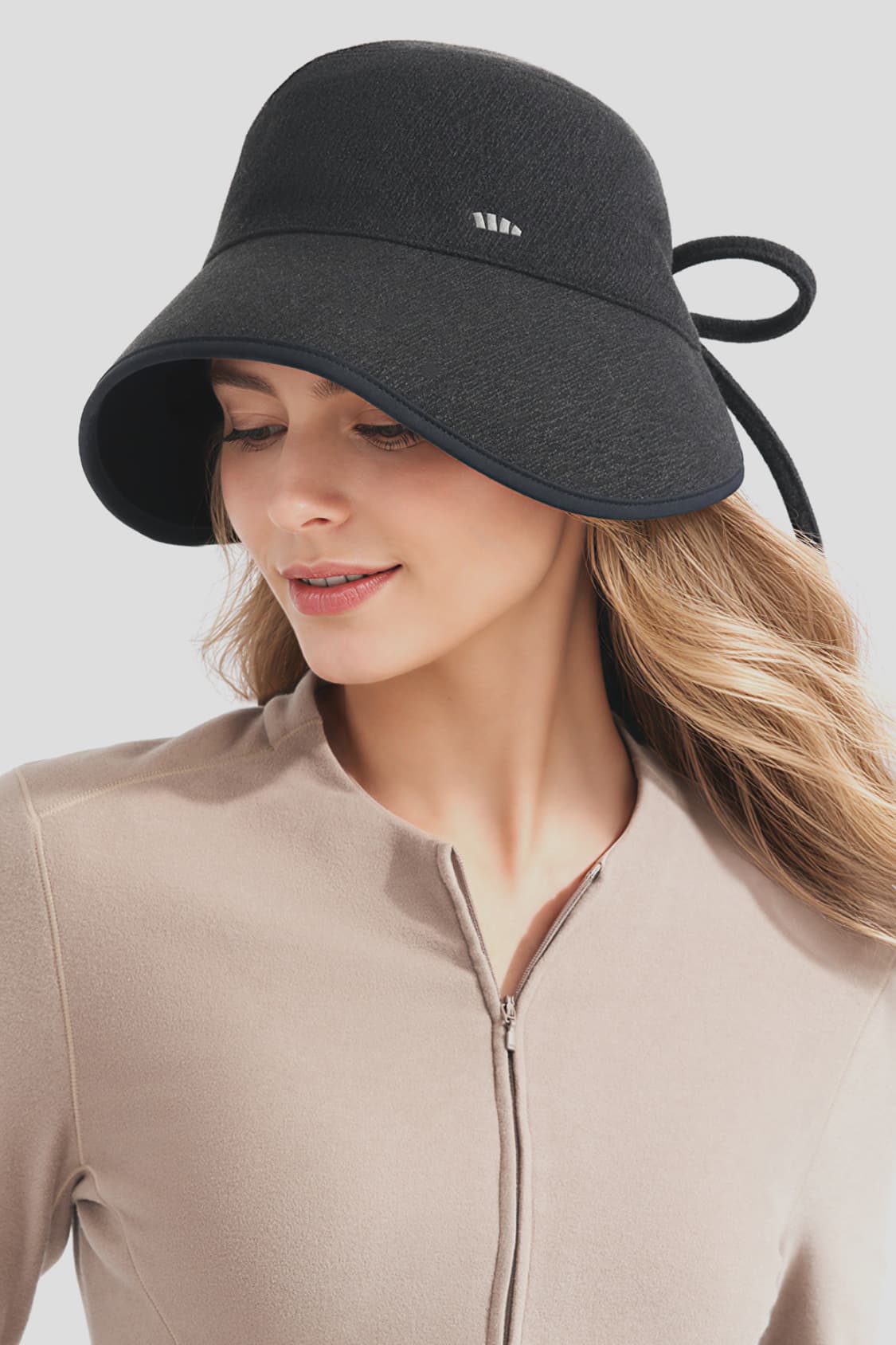 Wool Felt Wide-Brim Sun Hat UPF50+ PM049