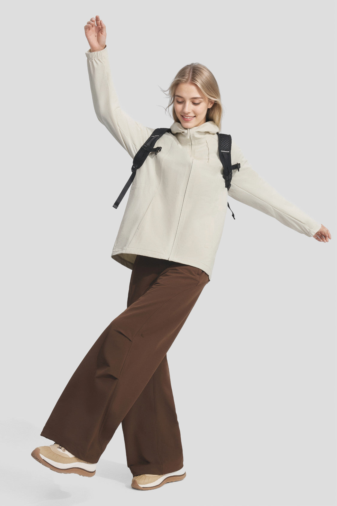 Women's 3-in-1 Ultra-Light Softshell Insulated Jacket (High Warmth) ST035