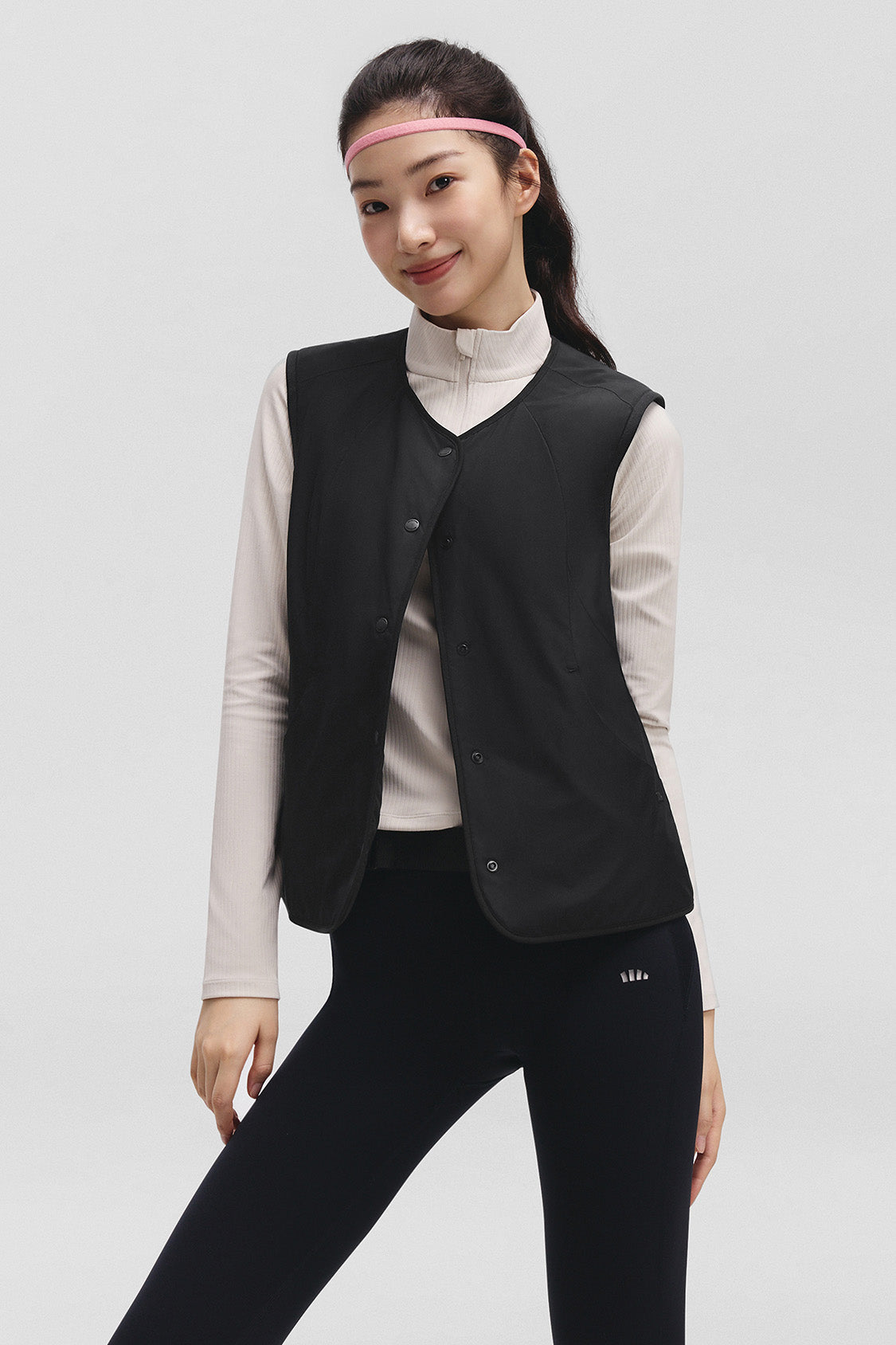 beneunder women's vest #color_black