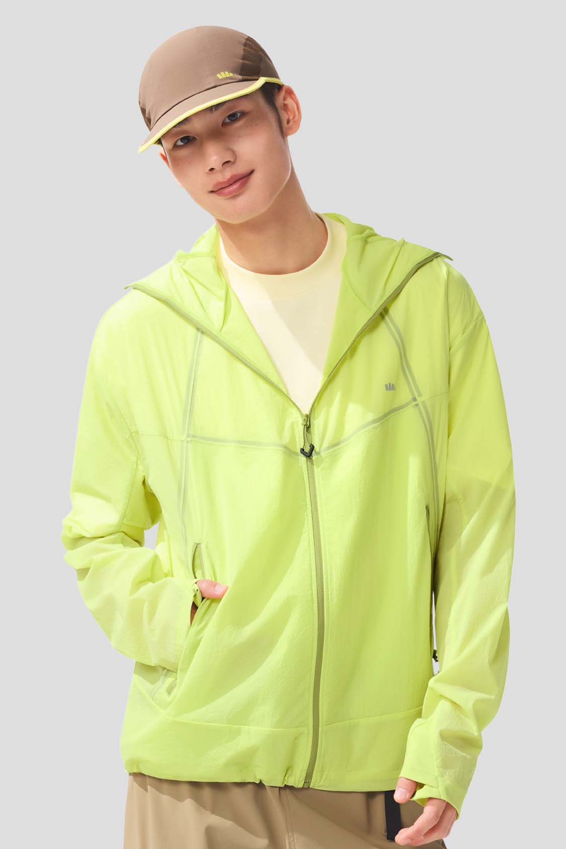 beneunder men's jacket #color_green