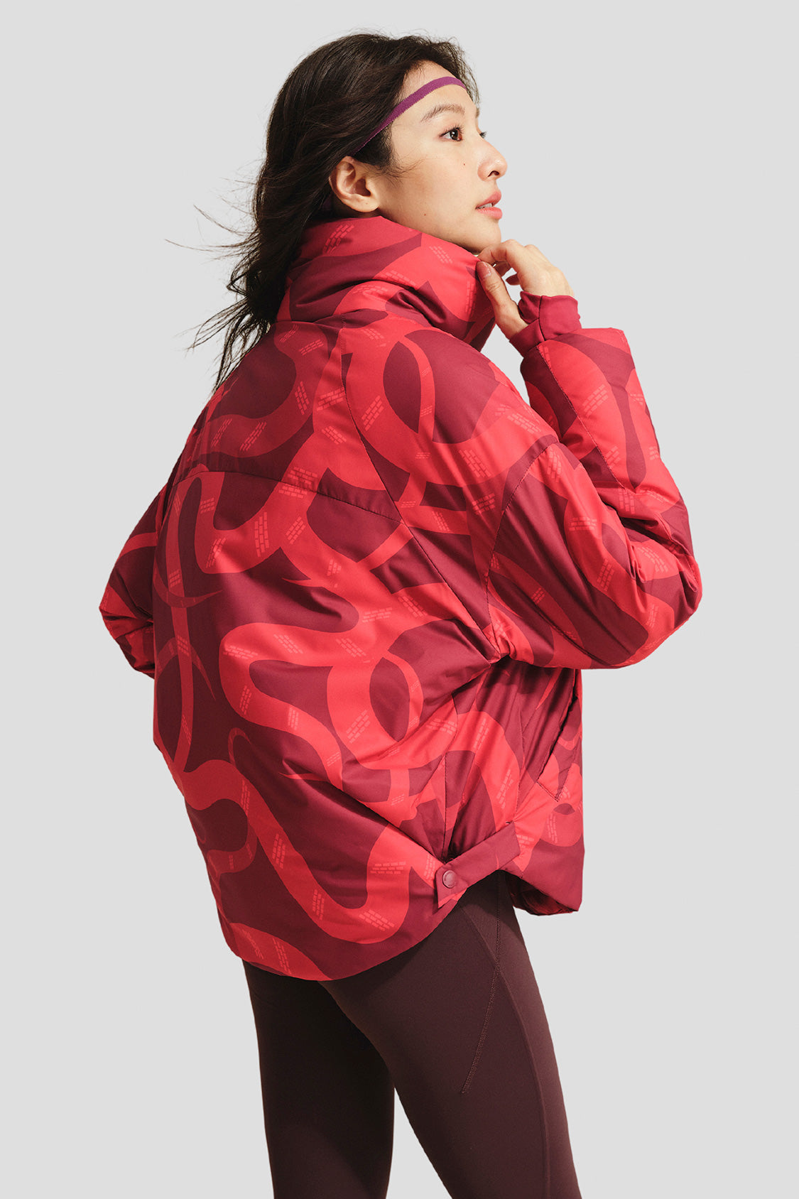 beneunder women's jacket #color_red