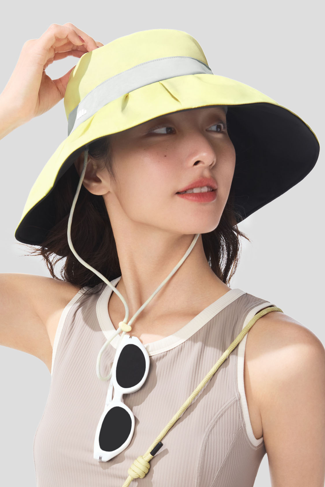 beneunder women's sun hat #color_yellow