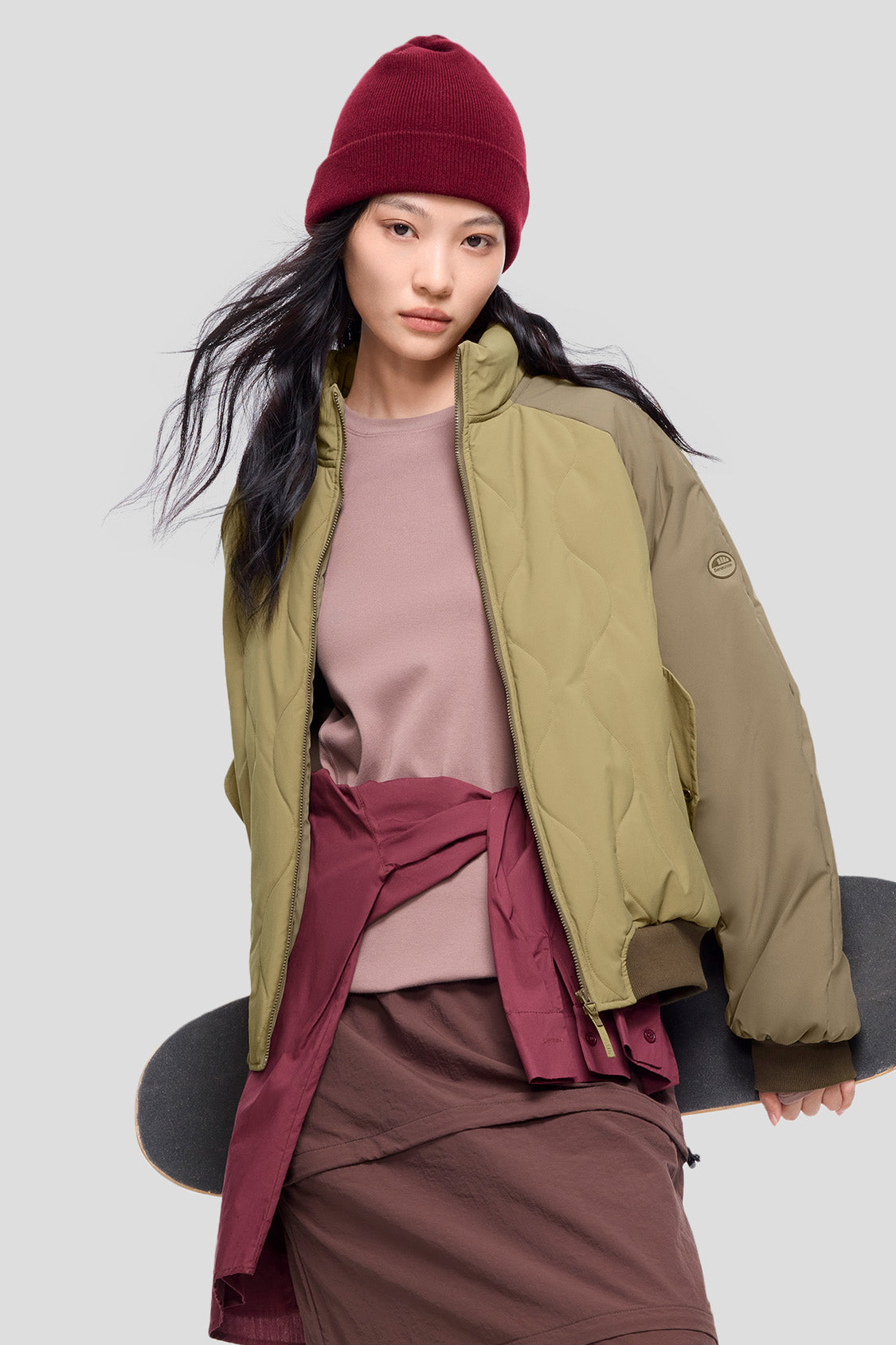 beneunder women's jackets #color_pinecone brown