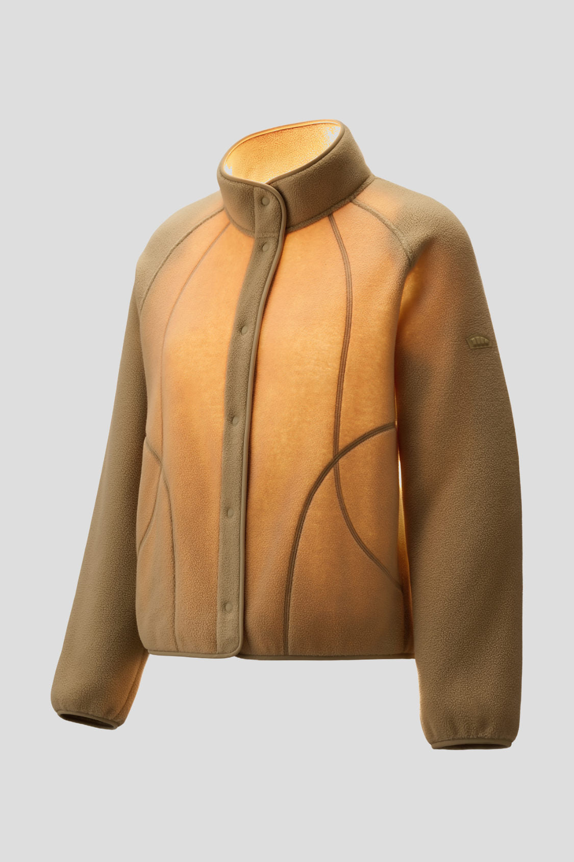 CoreFit – Damen Leichtwarme Fleecejacke in regulärer Passform