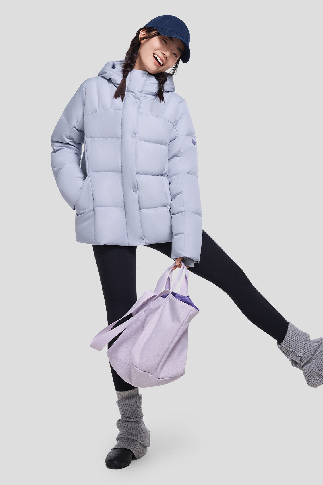 beneunder women's down jacket #color_misty purple