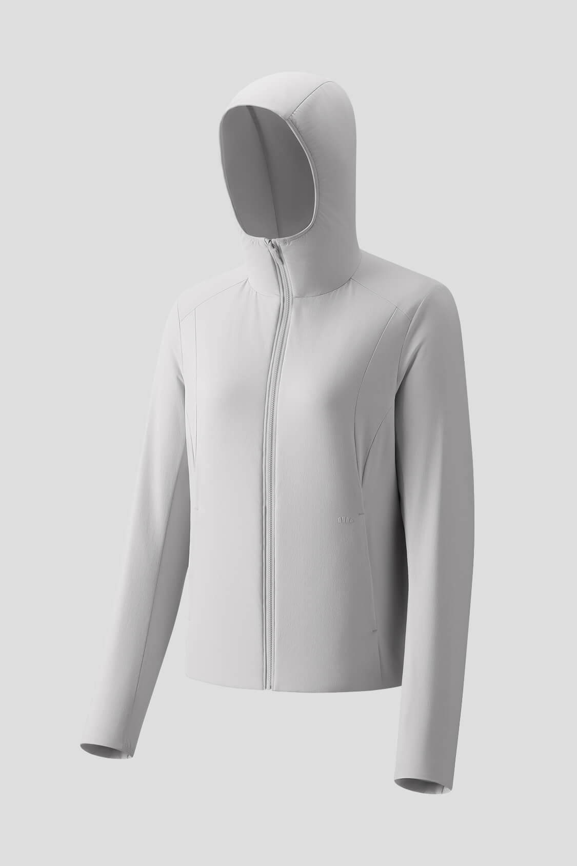 Women's Stretch Hooded Insulated Jacket (Light Warmth) EF005