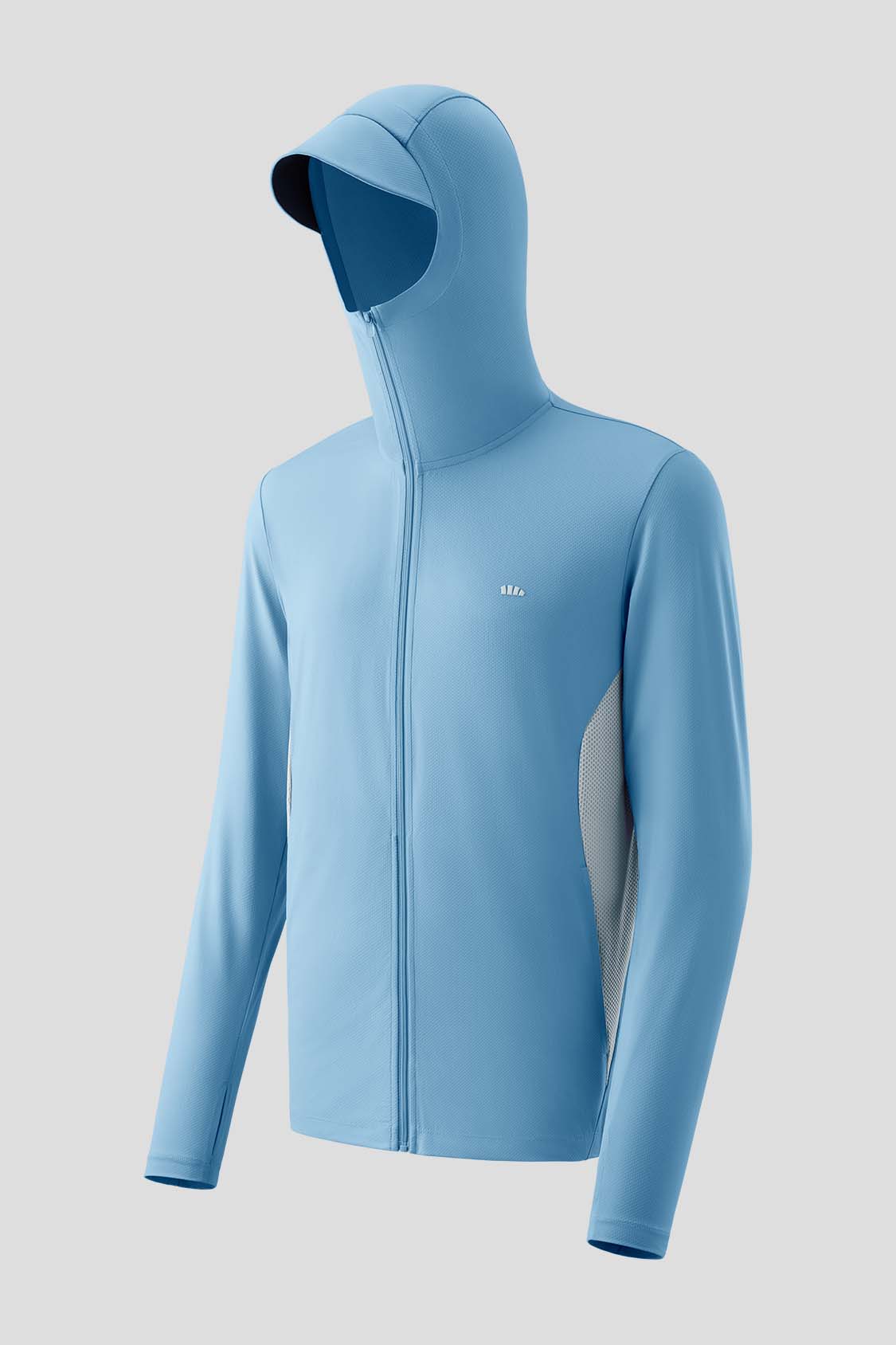 beneunder men's sun protection jacket #color_blue