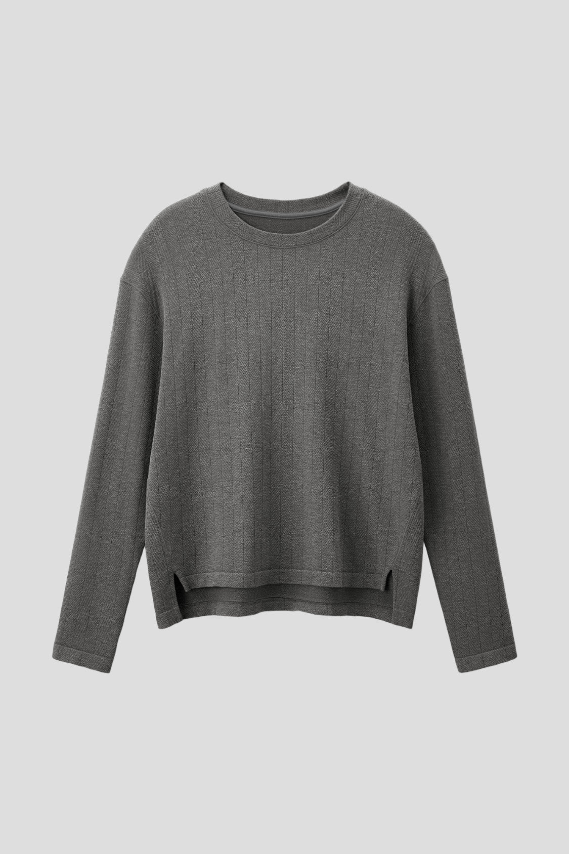 Women's High-Stretch Seamless Knit Relaxed Base Layer Top EL026