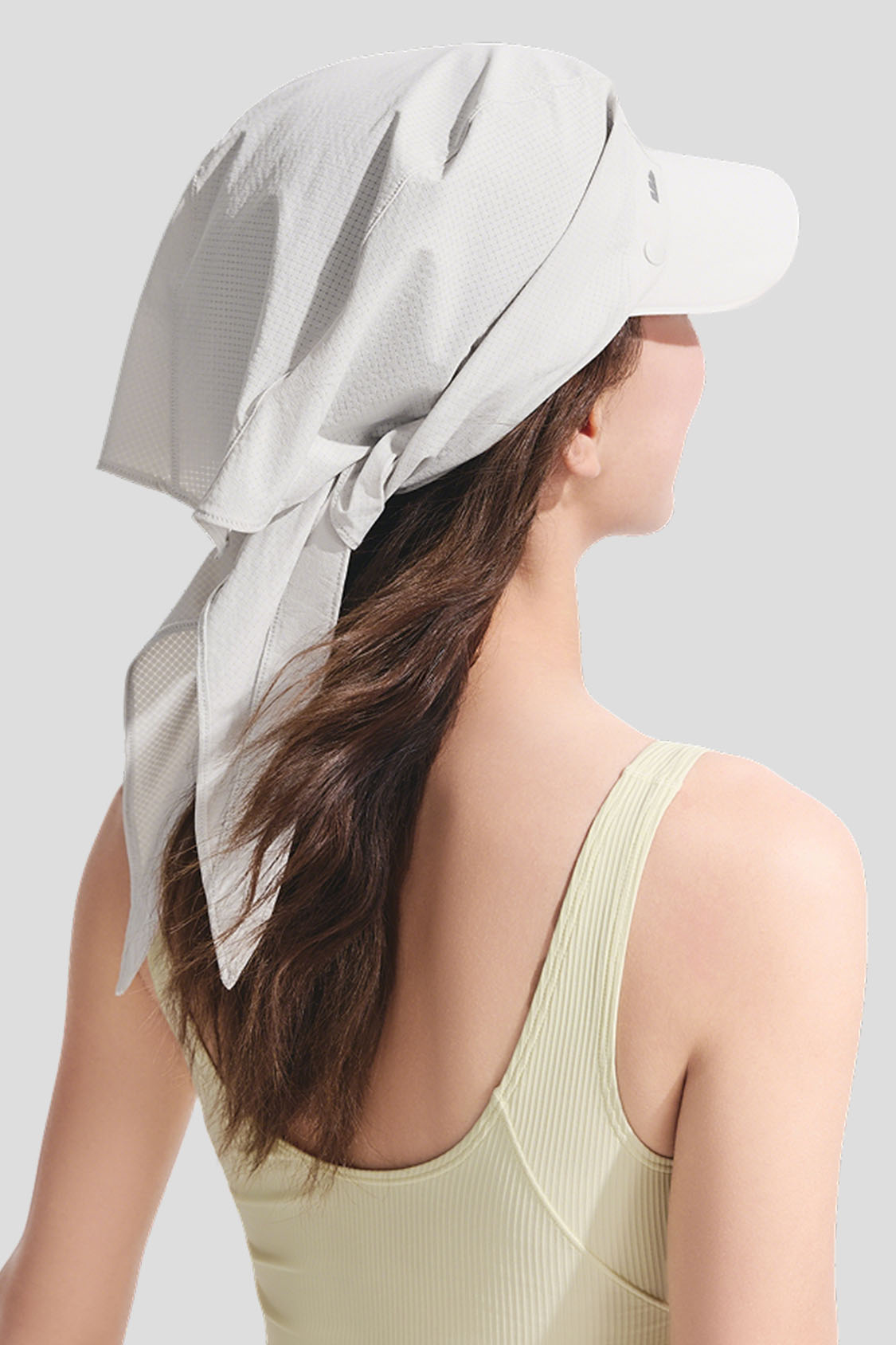 Women's Brimmed Sun Protection Hair Scarf AL003