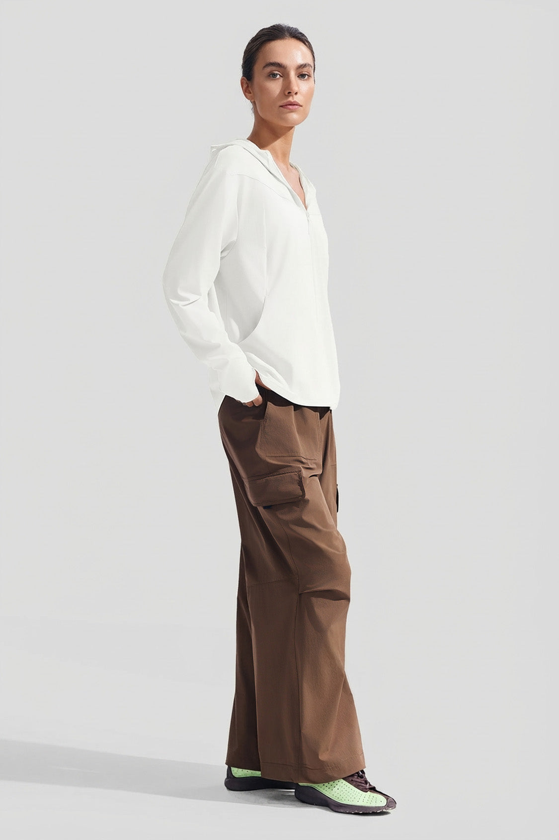 Women's Relaxed-Fit Sun Protection Jacket UPF 200+ AL010