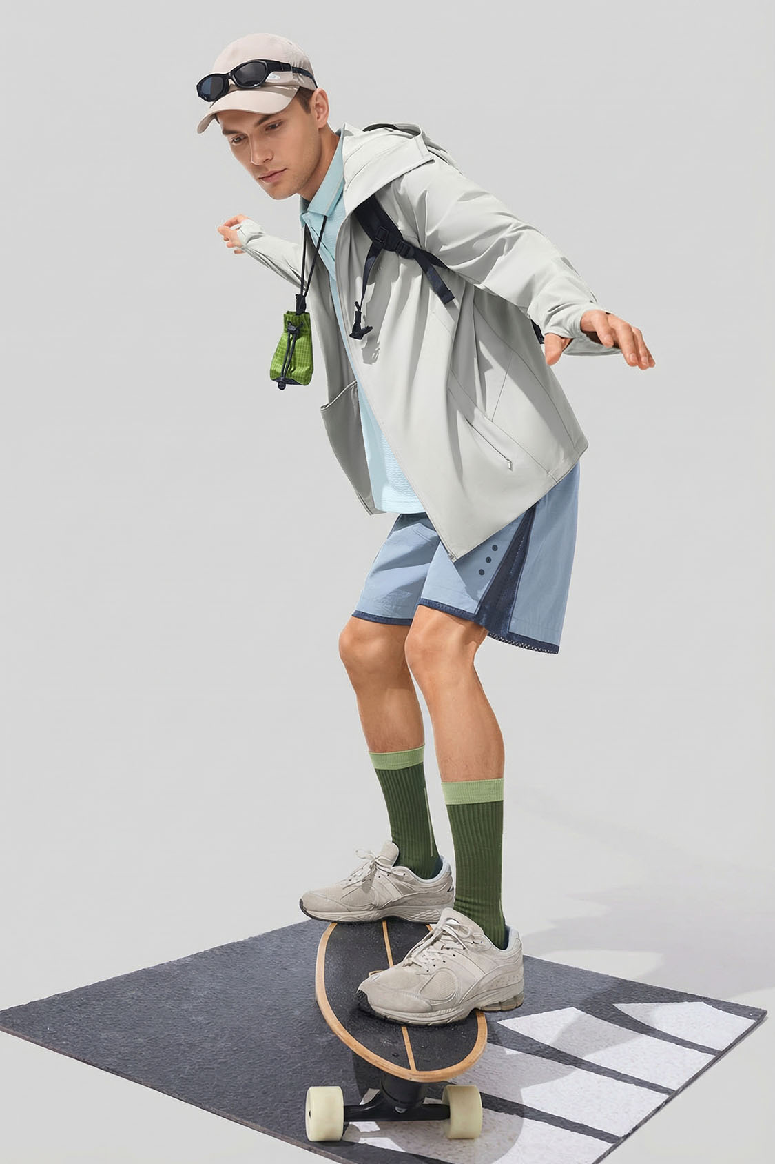 Men's Cooling Breathable Sun Protection Jacket UPF 100+ AL106/AL106