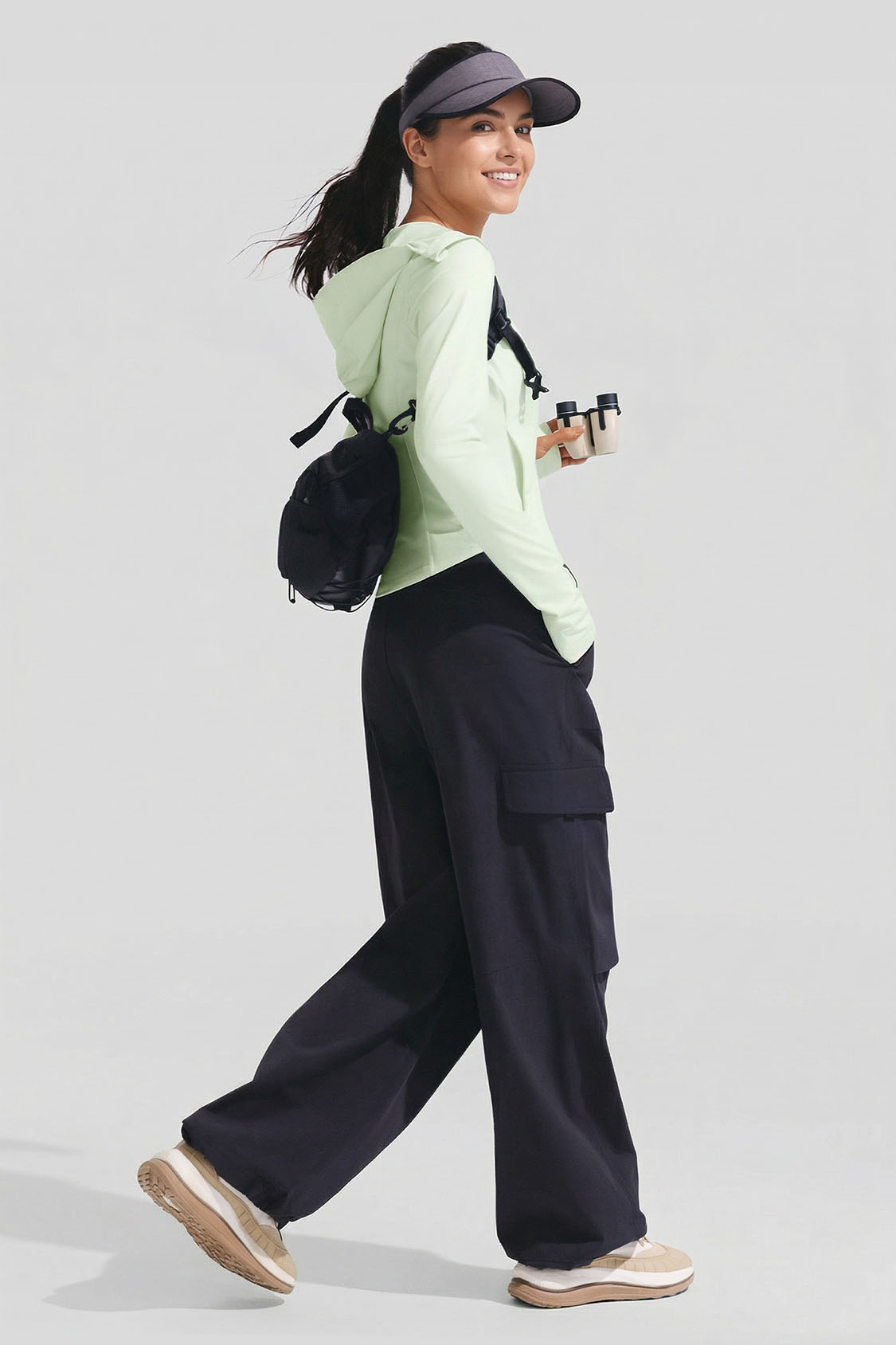 Women's Slim-Fit Cooling Sun Protection Jacket UPF 100+ AL119