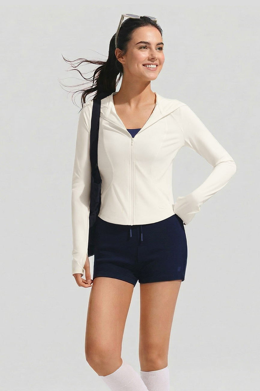 Women's Slim-Fit Cooling Sun Protection Jacket UPF 100+ AL119