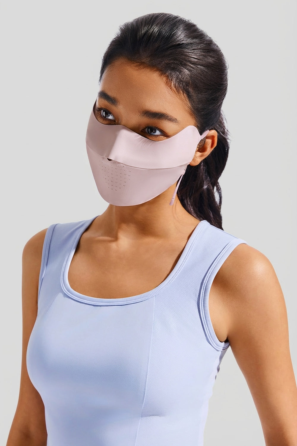 Masker Upf Women's Lightweight Sun Protection Face Mask UPF 50+ AL203