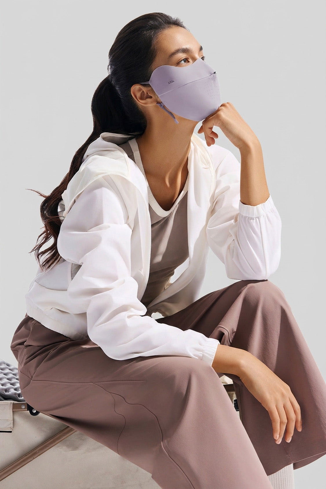 Women's Lightweight Sun Protection Face Mask UPF 50+ AL203