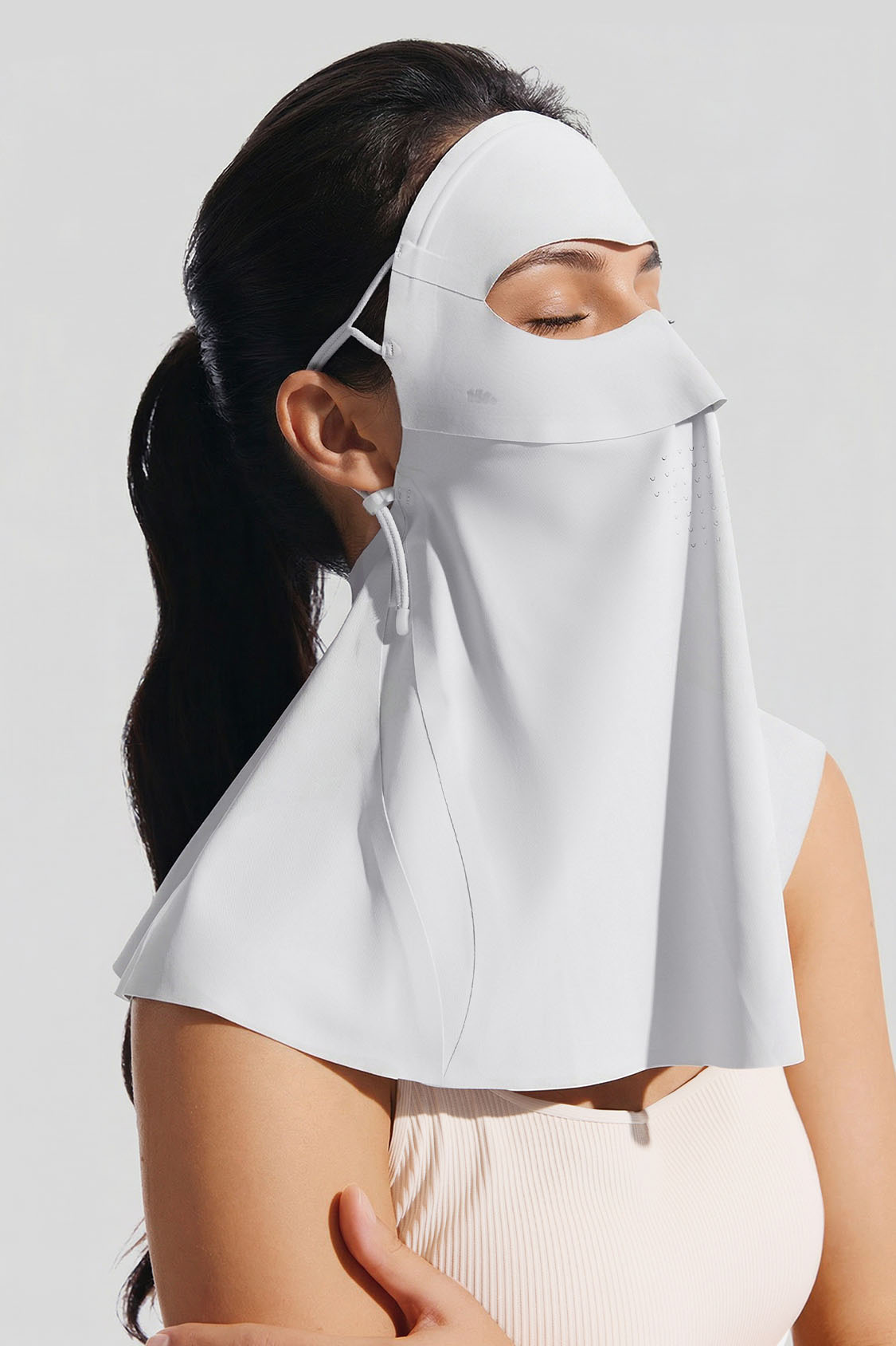 Women's Lightweight Sun Protection Face Cover UPF 50+ AL207