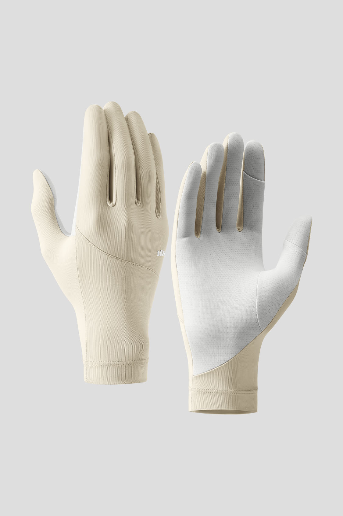 Beneunder Women's Cooling Sun Protection Gloves UPF 50+ AL360 - Beige