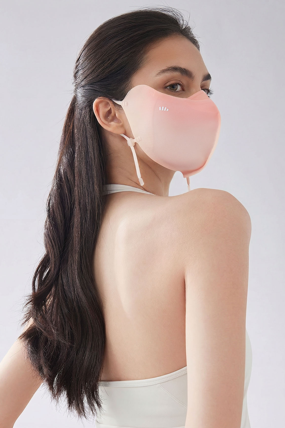 Women's Sun Protection Face Cover with Eye-Corner Coverage UPF 50+ AL39024