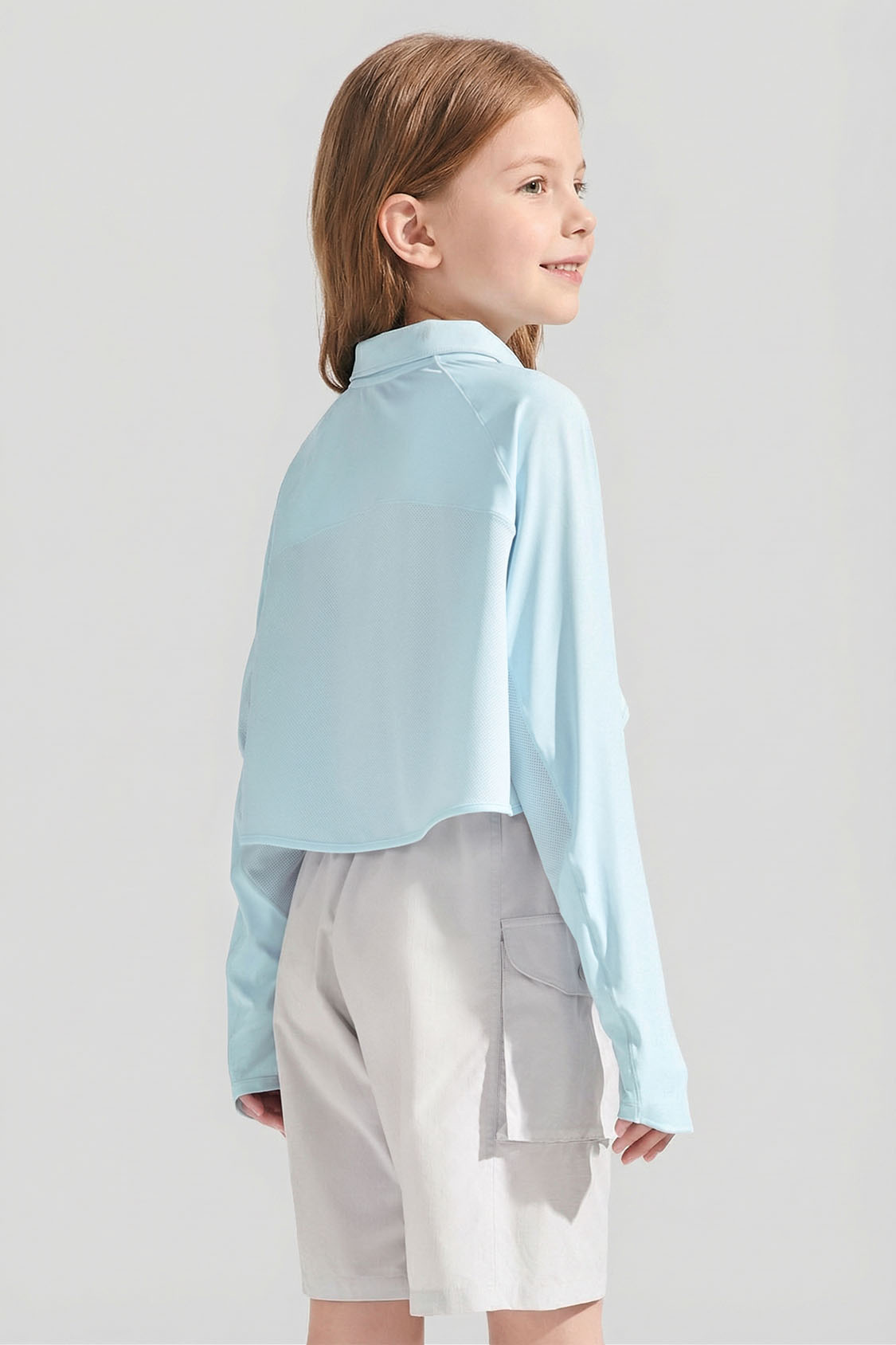 Kid's Breathable Sun Protection Shawl UPF 50+ AS007