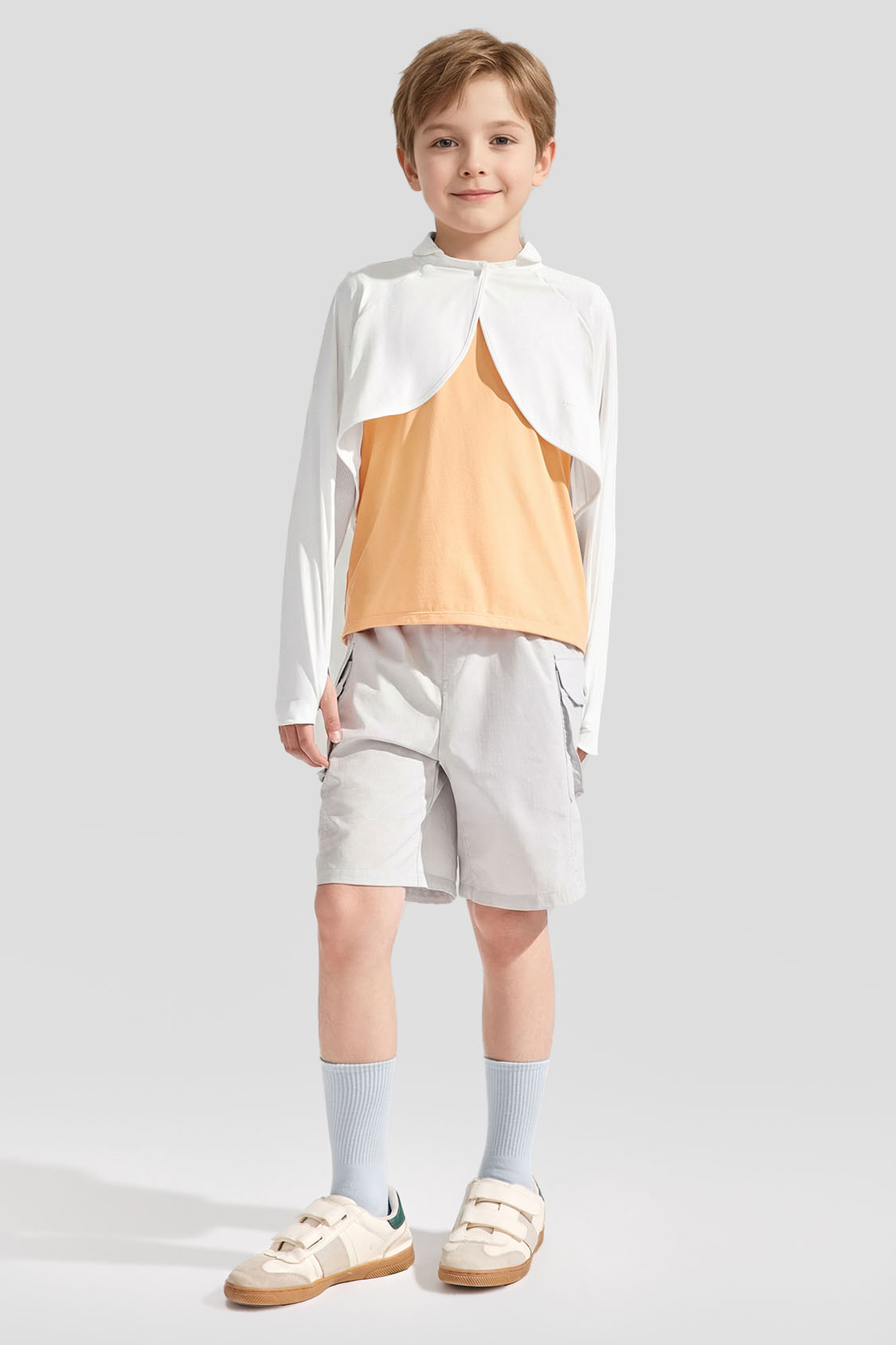 Kid's Breathable Sun Protection Shawl UPF 50+ AS007