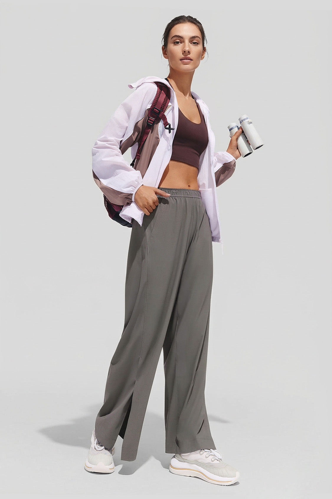 Women's Breathable Wide Leg Pants UPF 50+ AS010