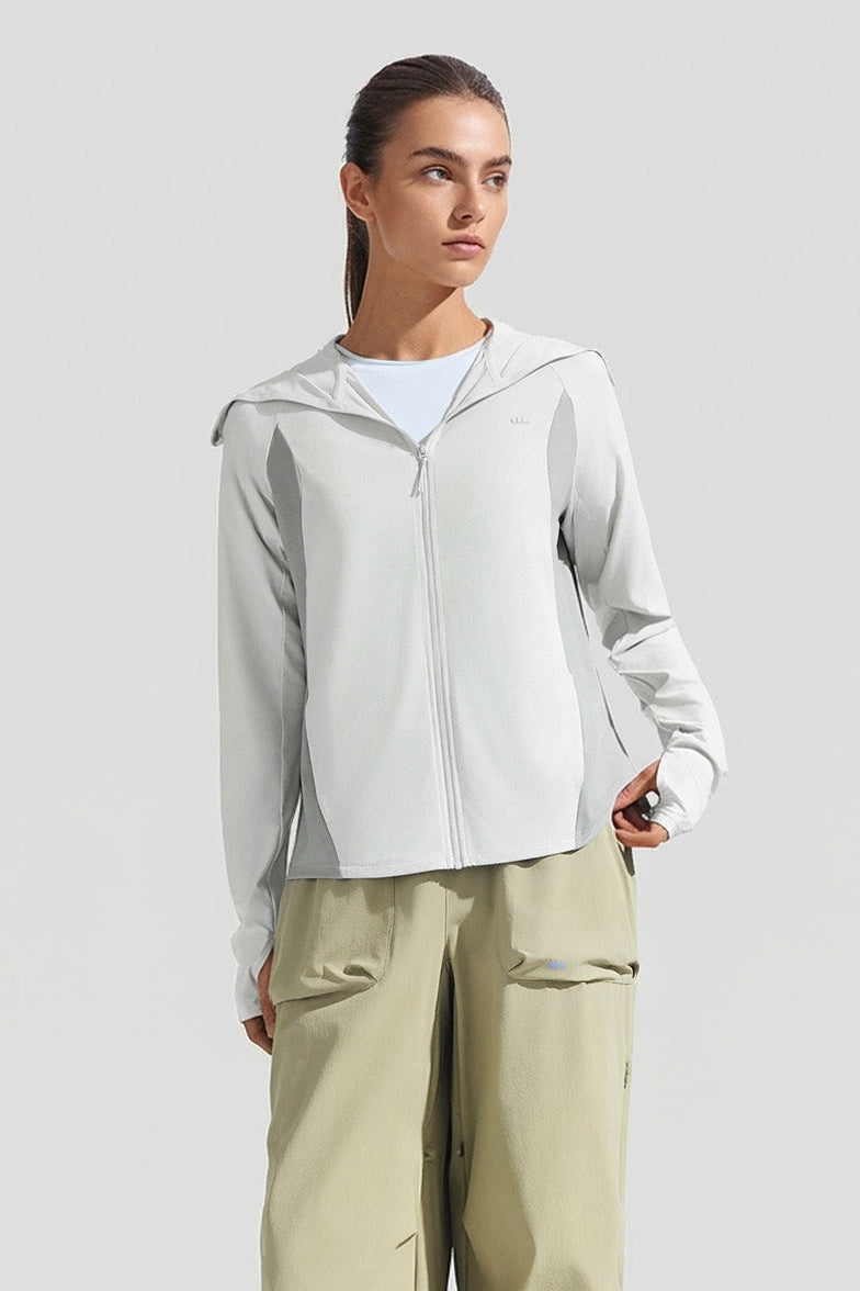 Women's Relaxed-Fit Sun Protection Jacket UPF 100+ AS100