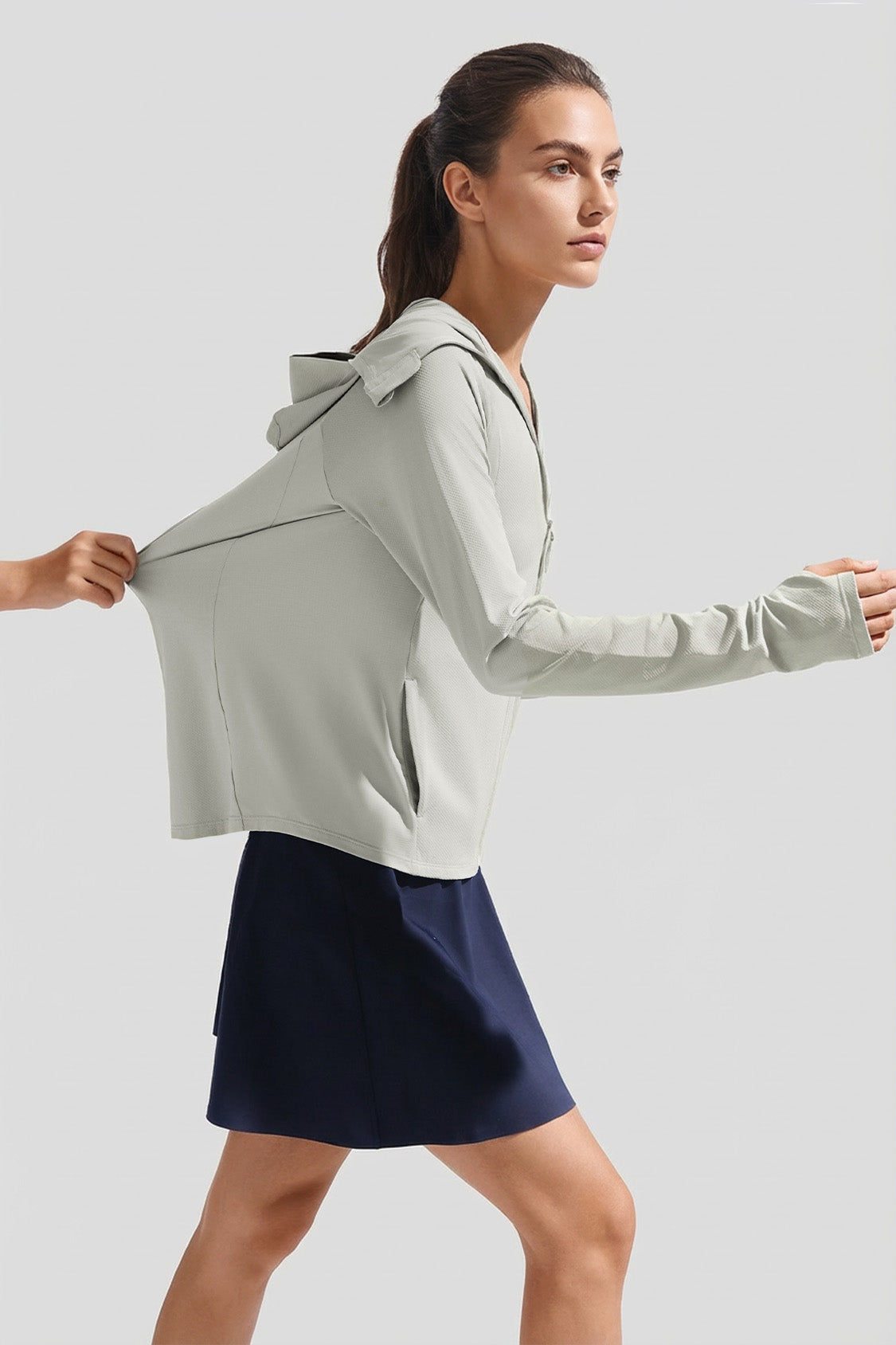 Women's Relaxed-Fit Sun Protection Jacket UPF 100+ AS100