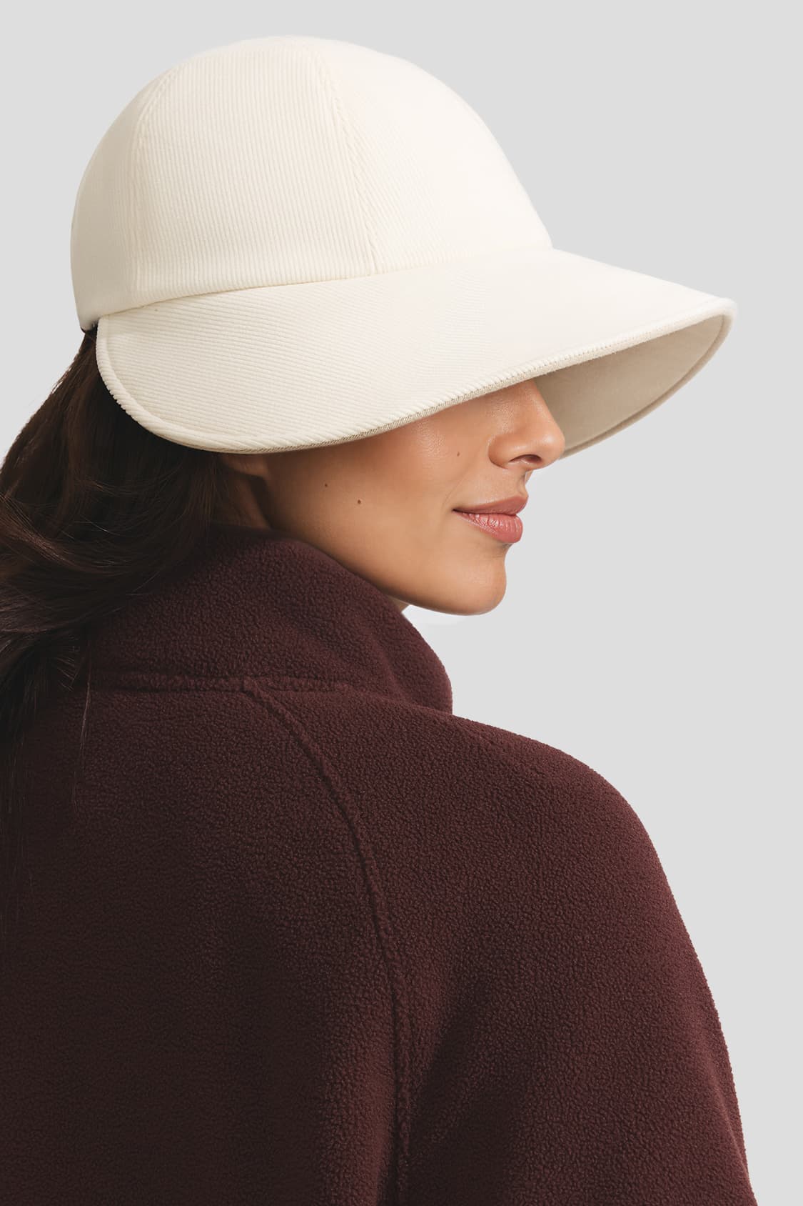 Reversible Wide-Brim Baseball Cap WD006