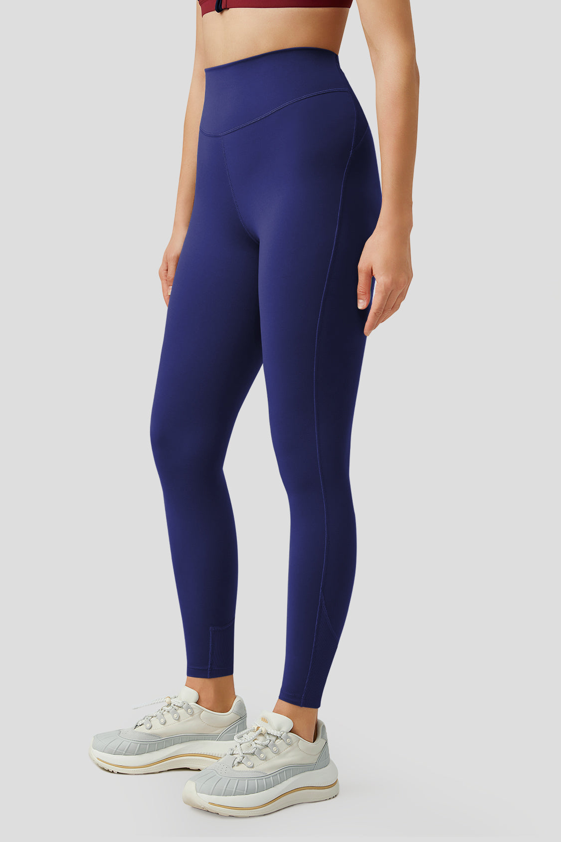 beneunder airloop high waist legging oveseas for women #color_sandalwood blue