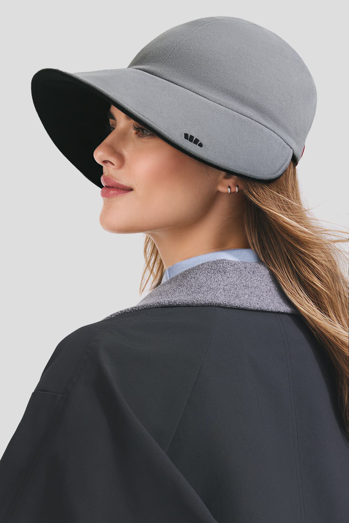Reversible Wide-Brim Baseball Cap WD006