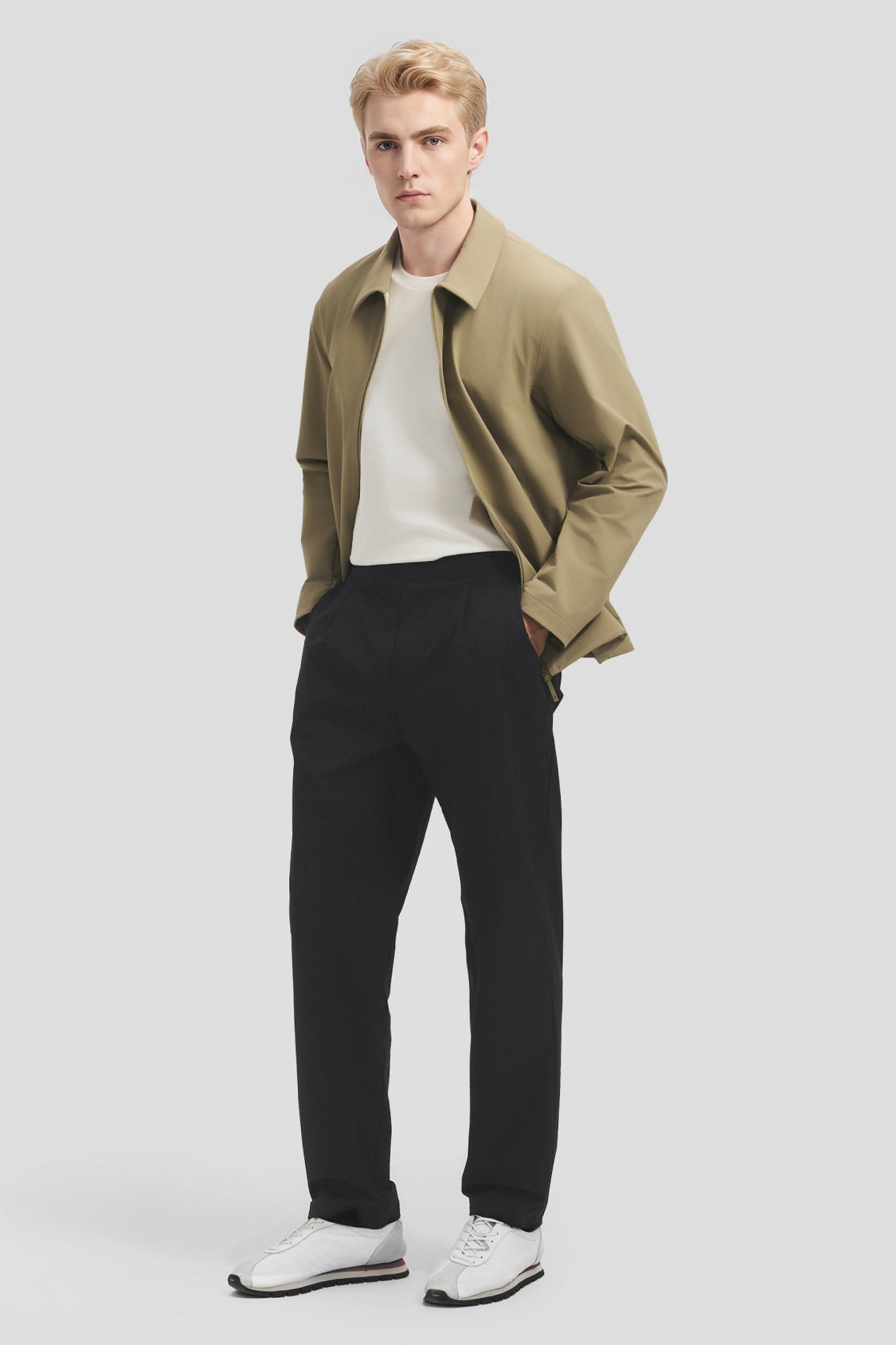 Men's High-Stretch Straight-Leg Pants (High Warmth) EL019
