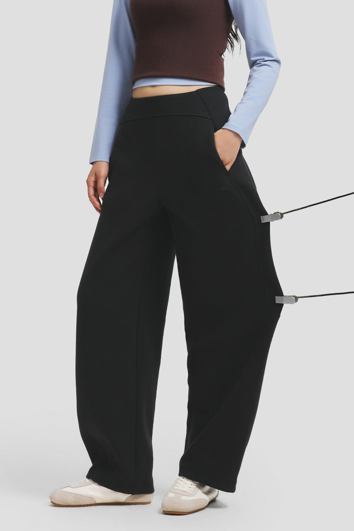 Women's High-Stretch Relaxed-Fit Pants (High Warmth) EL014