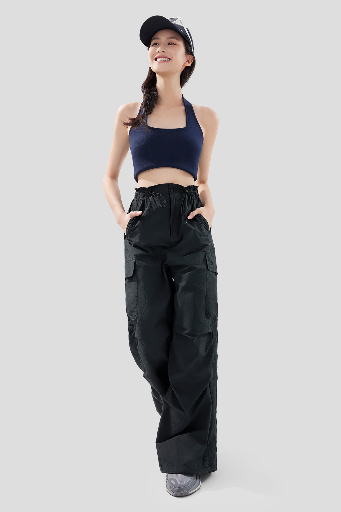 beneunder women's pants upf50+ #color_black