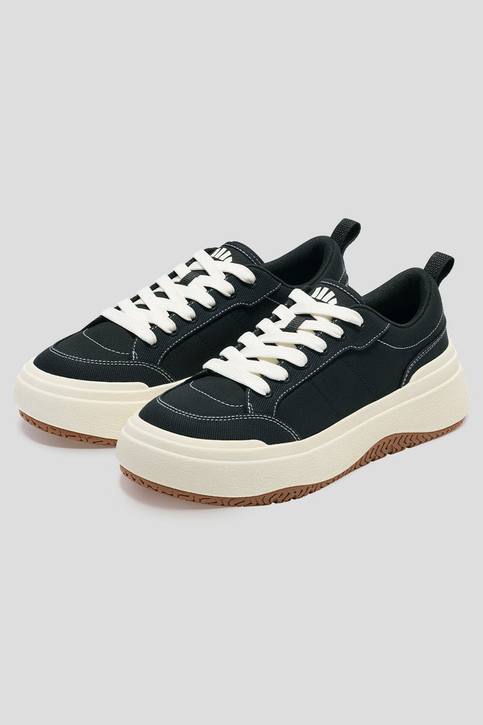 CozyCanvas Soft Thick Sole Sneakers