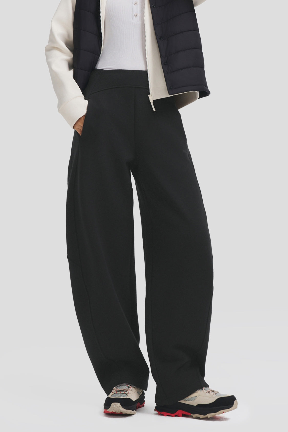Women's High-Stretch Relaxed-Fit Pants (High Warmth) EL014