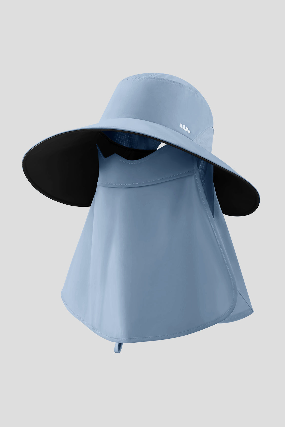 beneunder women's sun hats full coverge #color_blue river gray