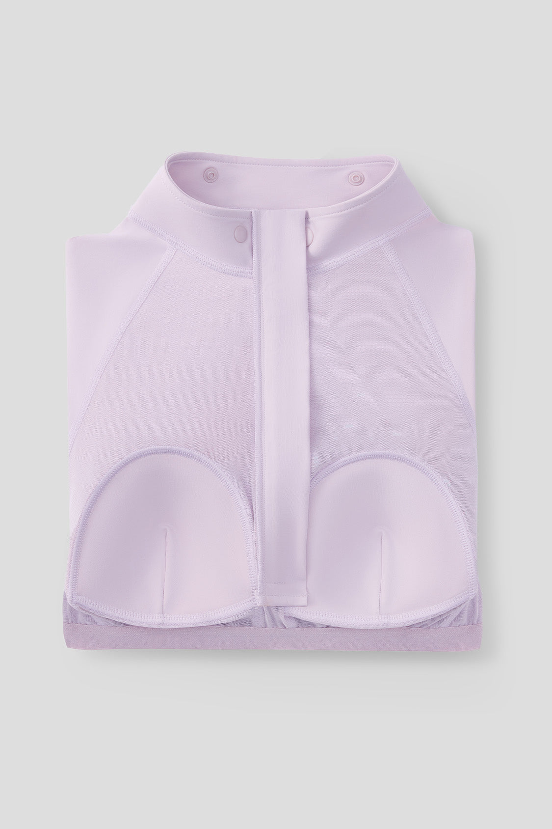 long sleeve swimsuit for women beneunder uv sun protection swimwear upf50 #color_milk frost purple- hydrangea purple