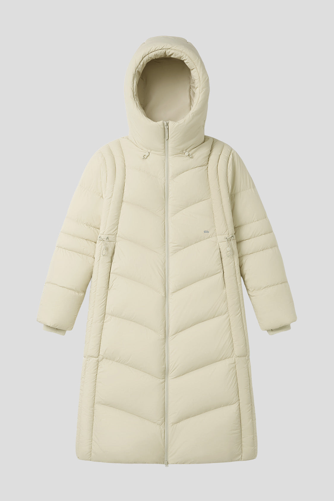 beneunder loftguard – women’s high-loft down coat (long, extreme warmth) #color_brown