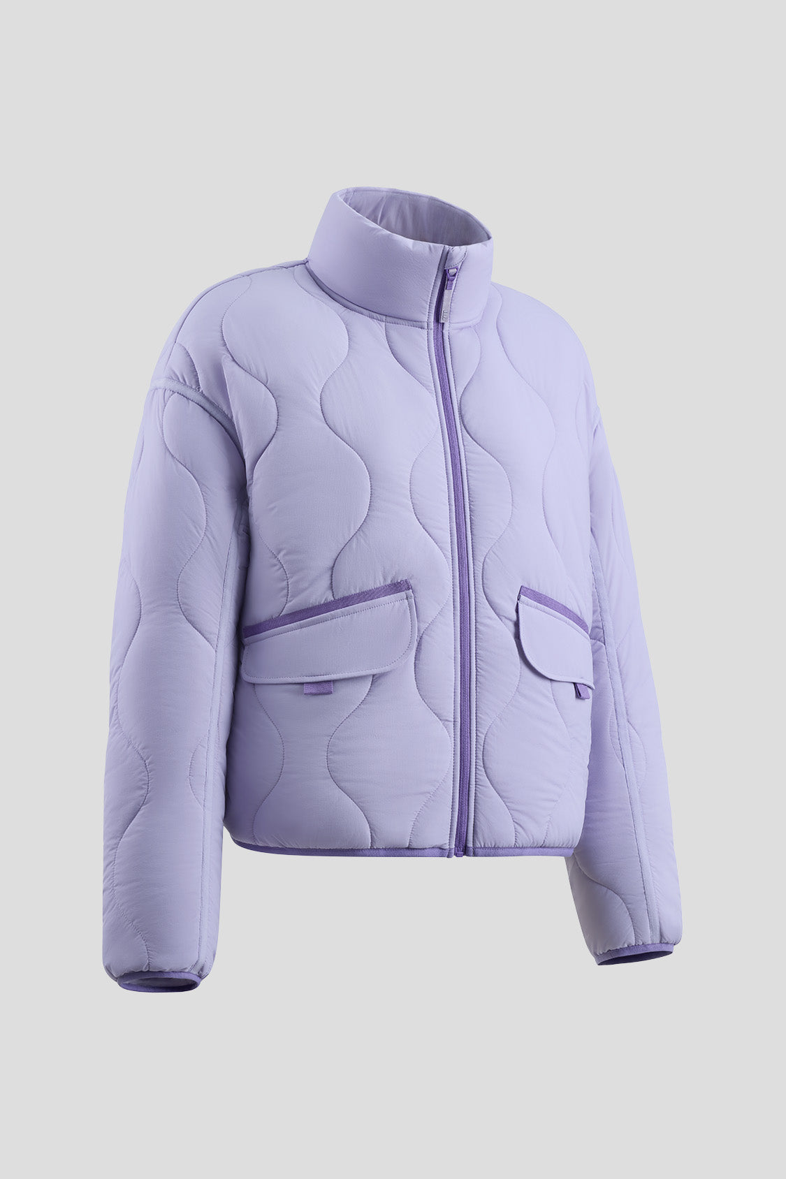 beneunder women's fleece jacket #color_misty purple