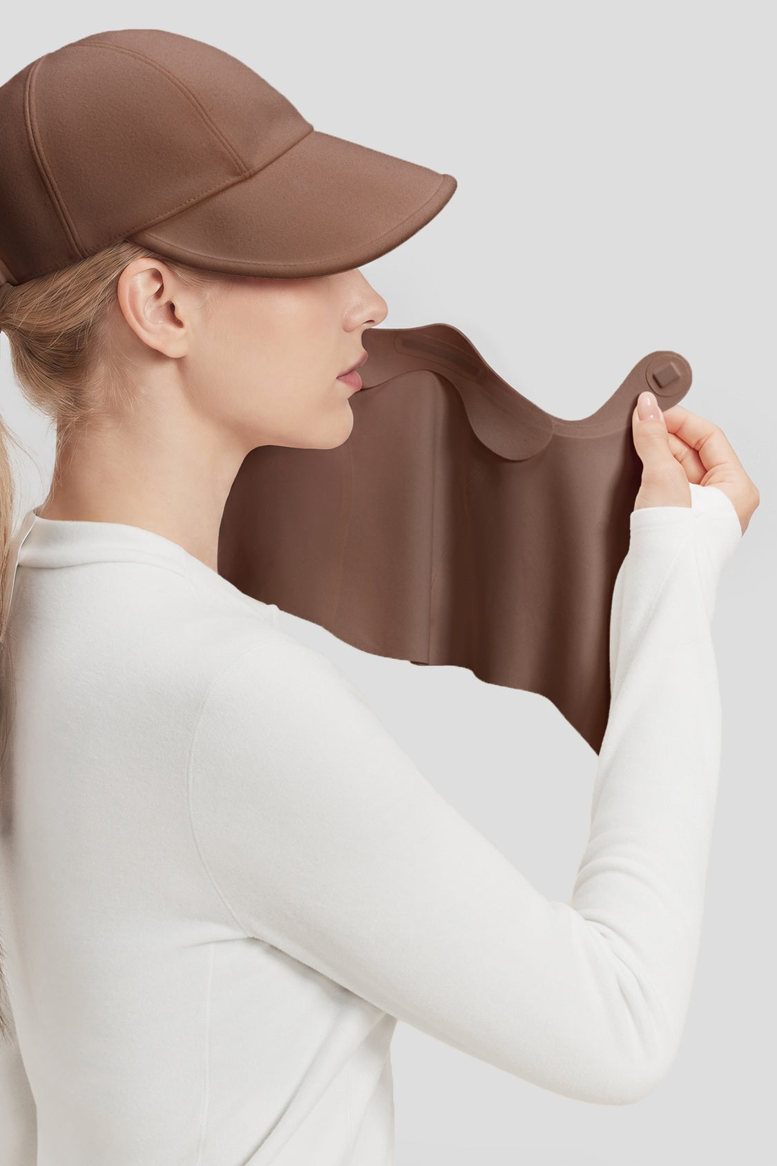Women's Zone-Shielded Face-Covering Sun Hat WD004