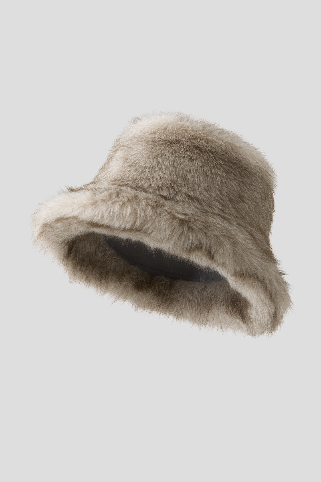 Mixed-Pile Fleece Thermal Bucket Hat PM047