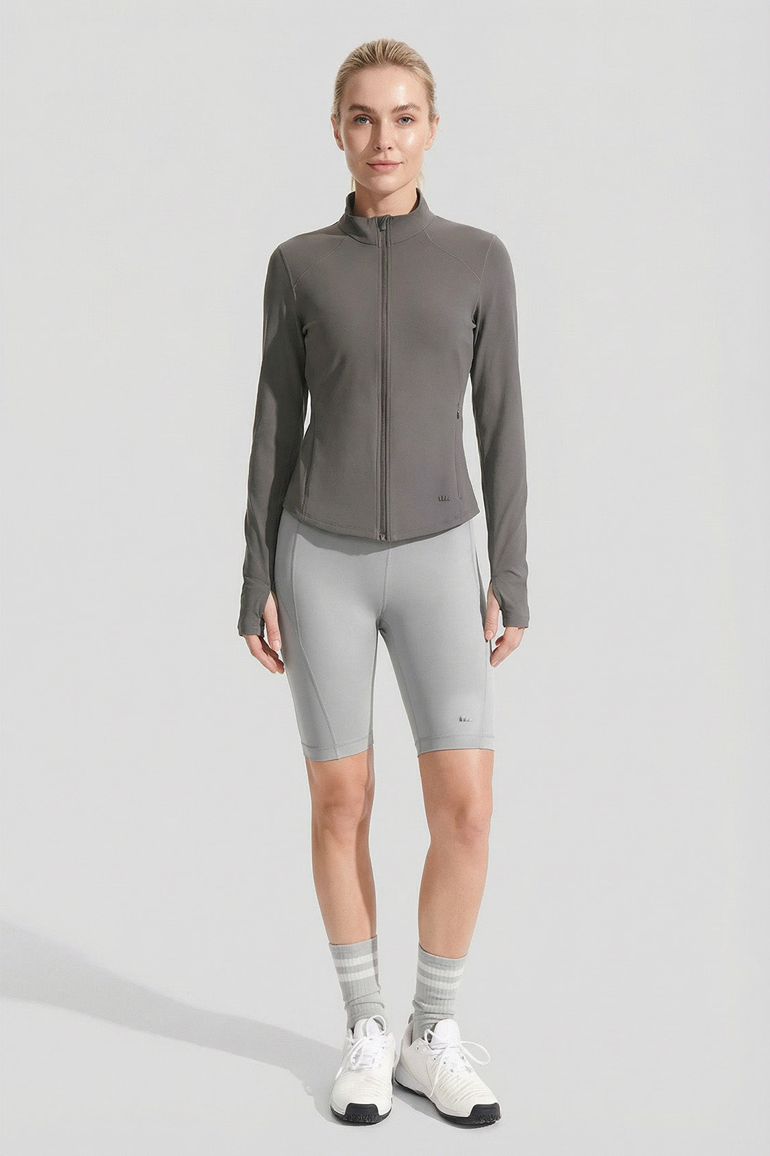 Women’s Slim-Fit Sun Protection Jacket with Stand Collar UPF 50+ DS004