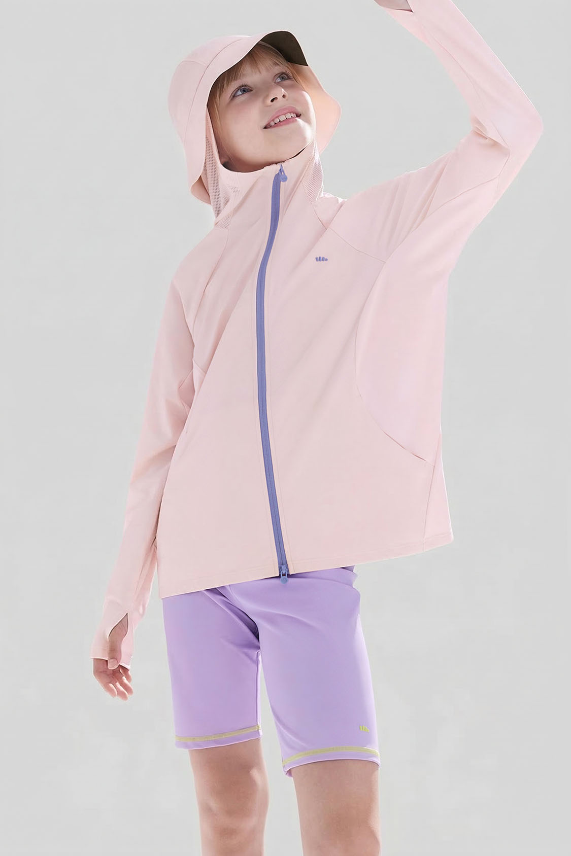 Kids' Quick-Dry Stretch Sun Protection Jacket UPF 50+ DS008