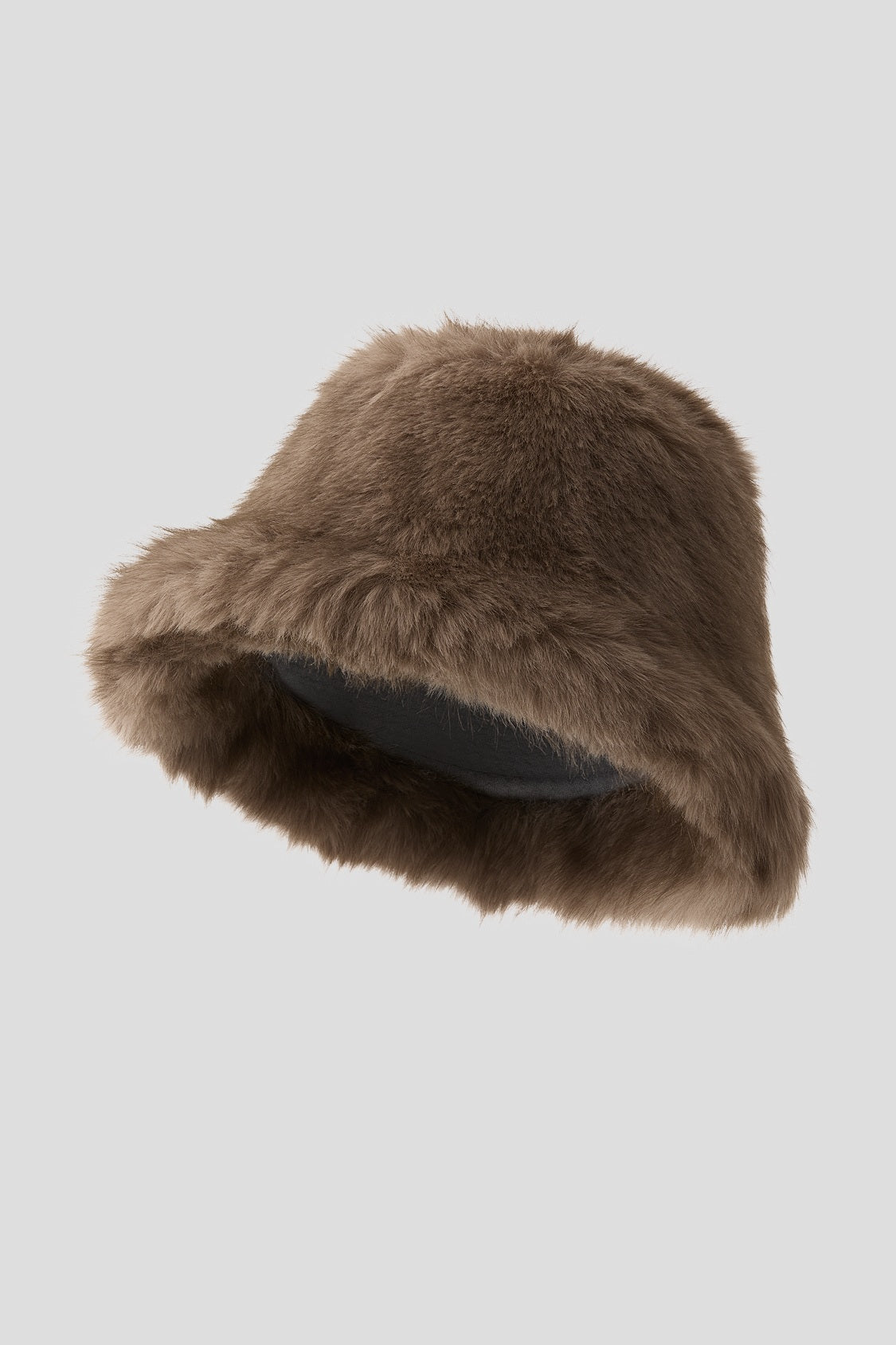 Mixed-Pile Fleece Thermal Bucket Hat PM047