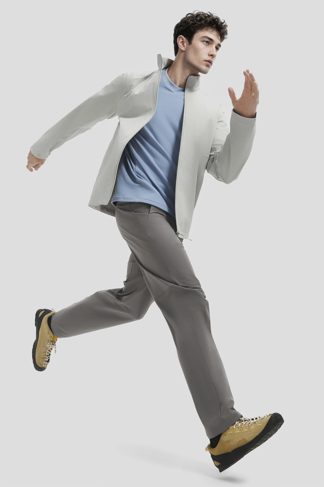 Men's Stretch Straight-Leg Pants EL021