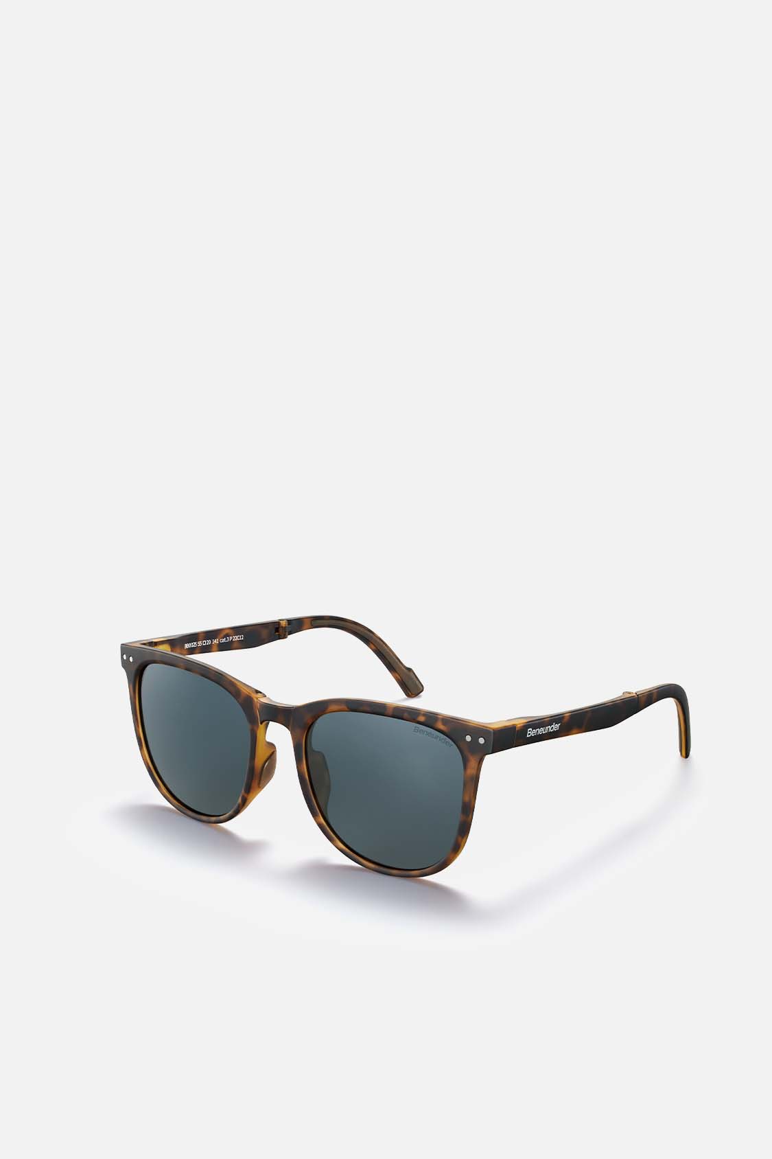 beneunder folding classic sunglasses uv400 #color_tortoise brown